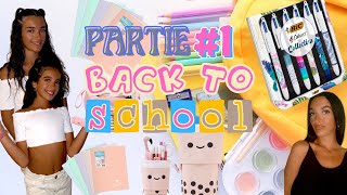 BACK TO SCHOOL  NOS FOURNITURES SCOLAIRES 2022 ENFIN CEST FAIT [upl. by Llemert]