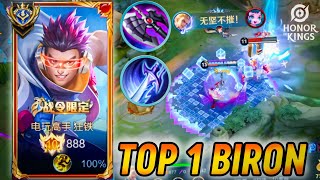 TOP 1 BIRON IN CHINA HOK  Best Rotation Aggresive Gameplay Build amp Profiles Grandmaster Ranked [upl. by Yornoc5]