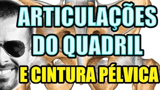 Vídeo Aula 115  Anatomia Humana  Sistema Articular  Articulações do Quadril e da Cintura Pélvica [upl. by Juxon]