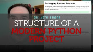 What does the structure of a modern Python project look like [upl. by Neila]