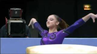 Aliya Mustafina World Gymnastics 2010 AA  Vault [upl. by Neenaj]