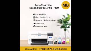 Epson Surecolor SCF130 Sublimation Printers printer sublimationprinter shortsvideo [upl. by Eahsed]