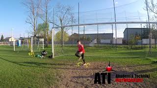 Goalkeeper Training U13  Trening Bramkarski U13 4 [upl. by Neill863]