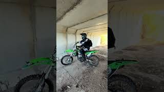 KX450 REV LIMITER IN TUNNEL [upl. by Samaria]