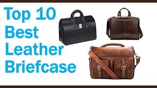 Best Leather Briefcase 2020  Top 10 Best Leather Briefcase Reviews [upl. by Danzig]