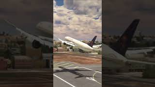 Boeing 787 HARD Landing at Mumbai Airport Saudi Airlines Plane Spotting shorts [upl. by Arsi981]