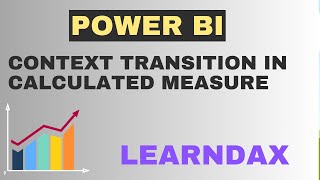 Mastering DAX Understanding Context Transition in Calculated Measure in Power BI [upl. by Lezley790]