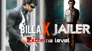 unbelievable sound  Billa x jailer Xtreme level mixed by cinematixedits [upl. by Leamhsi]