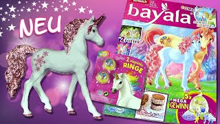 Schleich ® Bayala ® Magazin Nr 50 mit Eis Fohlen Nevia amp 2 Magische Ringe kein Grund zum feiern [upl. by Tav503]