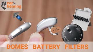 How to change Phonak Domes Filters and Batteries CeruStopCeruShield  Ear and Hearing [upl. by Burnaby]