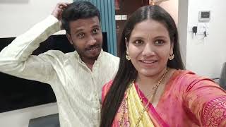 अशी केली आम्ही आमची दिवाळी साजरी   दीपावलीच्या शुभेच्छा 🙏🏻 Marathi Couple Vlogs TuAniMeVlogs [upl. by Barrow]