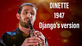 DINETTE Django Reinhardt  1947 Djangos version [upl. by Gracye]