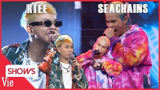 Những bản rap quotVòng 3quot chất chơi của hai badboy RTEE  SEACHAINS tại 2 mùa Rap Việt [upl. by Griselda]