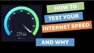 How to Test Your Internet Speed [upl. by Eelsel611]