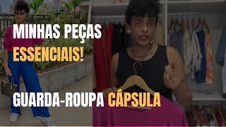 Minhas peças essenciais  Guarda roupa capsula  multiplique suas roupas [upl. by Mariejeanne]