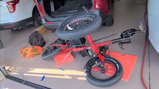 Recumbent Trike Fat Tires Slicks vs Knobs Compared [upl. by Aikan387]