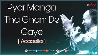 Pyar Manga Tha Gham De Gaye  NFAK  Acapella Song [upl. by Anetta]