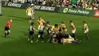 Sean Lamont v Wasps [upl. by Terrye]