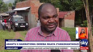 ABANTU 6 BAKWATIRWA OKWIBA WAAYA ZAMASHANYARAZI  KASESE AGENSHONGA [upl. by Aliet431]