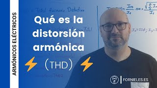 ⚡ Qué es la distorsión armónica THD [upl. by Anattar]