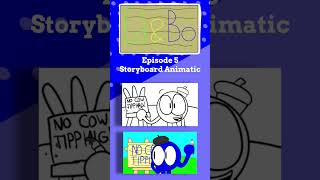 Ed and Bo Episode 5 Storyboard Animatic Side By Side animation KazukiToons shorts storyboards [upl. by Carrelli196]