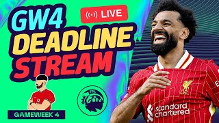 FPL GW4 DEADLINE STREAM  WILL HAALAND START 🤔  Fantasy Premier League Tips 202425 [upl. by Asyar]