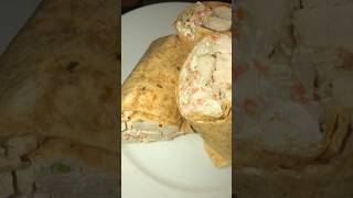 Chicken Salad Wrap cool and quick homecook chickenrecipe [upl. by Lyle]