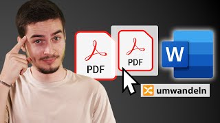 PDF in WORD umwandeln schnell amp kostenlos [upl. by Aneleiram38]