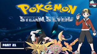 Pokemon Storm Silver Part 21 Moltres Zapdos Spiritomb Rotom Cresselia amp Darkrai [upl. by Odlanyar]