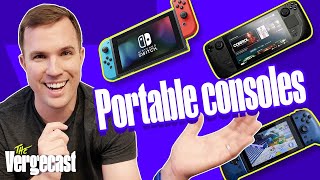 Picking the perfect portable console  The Vergecast [upl. by Lois641]