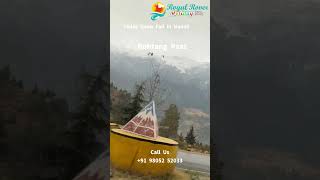 Live Snowfall Today at Rohtang Pass  Book Your Himachal Tour Now with Royal Rover Holiday [upl. by Rogergcam]