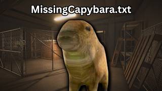 I was the first one to find this SECRET CAPYBARA in SCPSL [upl. by Cyndie]