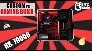 DIY Gaming PC Assembly in Rs 70000  Parts Build and Setup  Lets Game  iGyaan [upl. by Carmelia]