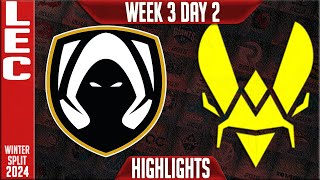 TH vs VIT Highlights  LEC Winter 2024 Week 3 Day 2  Team Heretics vs Team Vitality [upl. by Kaycee349]