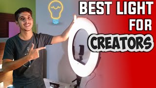 CHEAP AND BEST RING LIGHT🌟 for Youtube  Reels  Photography [upl. by Anaerda381]