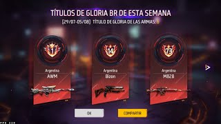 🗣️EN LIVE BUSCANDO EL TOP 1 DE AWM Y REGALANDO LA BIZON🗣️REGIÓN SUR [upl. by Sanoj]