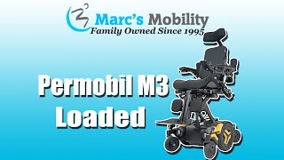 Permobil M3  Version 2  Loaded with Lights and Knee Brace  Review  5025 [upl. by Latsyrd]