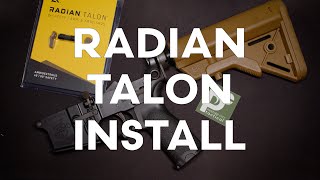 Radian Talon Ambidextrous Safety Selector Install [upl. by Croom861]