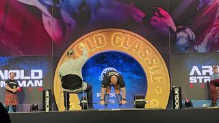 Hafthor Bjornsson Deadlifting 350kg x10 Reps  The Arnold Classic UK [upl. by Spanos]