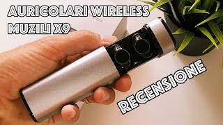 Recensione auricolari bluetooth MUZILI Sono senza fili e ti stupiranno 40€ [upl. by Maurizio]