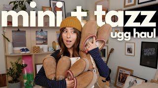 ultra mini  tazz uggs women vs kids comparison haul [upl. by Lucilia]