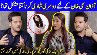 How Azaan Sami Khan Fell In Love With His Second Wife  Azaan Sami Khan Interview Celeb City SB2G [upl. by Anirehc]