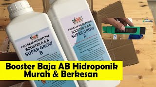 BOOSTER baja AB Hidroponik  murah amp berkesan [upl. by Melonie]