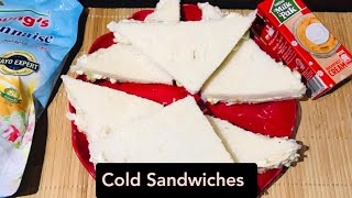 Cold Sandwiches made at home Ramadan Series  Binas little World [upl. by Ailicec]