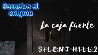 Resuelve fácilmente el acertijo de la caja fuerte Apartamentos Wood side  Silent Hill 2 Remake [upl. by Annav448]