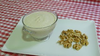 Cómo hacer salsa de nueces ideal para pastas y carnes [upl. by Lemon91]