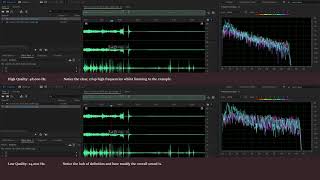 Technical analysis of the low quality audio used on Assassins Creed [upl. by Llewol909]