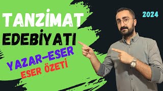 Tanzimat Edebiyatı YazarEser ve Eser Özetleri2024 AYT Edebiyat Tanzimat Edebiyatı Soru Çözüm ayt [upl. by Justinn]