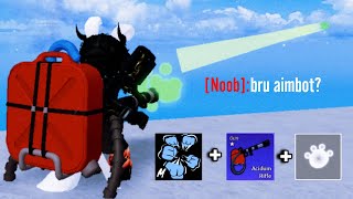 Superhuman  Acidum Rifle  Paw Skilled Build Epic Bounty Hunting Montage  Blox Fruits [upl. by Saretta]