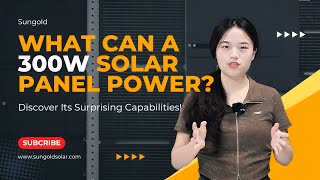 What Can a 300W Solar Panel Power Discover Its Surprising Capabilities [upl. by Nho932]